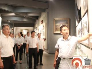 枣庄市薛城区中医院组织党员干部赴铁道游击队党性教育基地开展红色教育活动