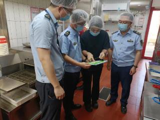 福建福清开展网络餐饮食品安全隐患排查统一行动日活动