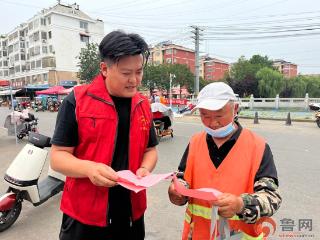 枣庄市市中区中心街街道：开展“护苗·绿书签”宣传活动