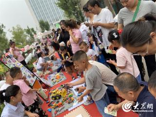“爱心接力 旧物新有”——东营区第二实验幼儿园邹城路分园开展跳蚤市场活动