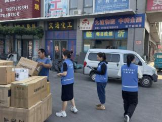 安居街道豪德园区开展“关爱生命，预防艾滋”宣传活动