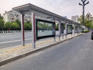 “微电子站牌”将覆盖﻿六安市区近400个公交站
