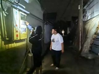 济南市莱芜区寨里镇薛埠村开展雨天巡查排查安全隐患工作