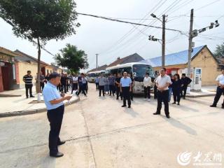潍坊寒亭开元街道各村同台“比武”亮答卷