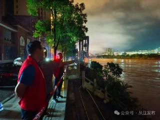 守住了！从江县时隔96小时再战洪灾，“红色堤坝”成功防御！