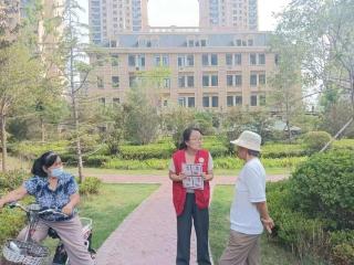 济宁市任城区李营街道薛口社区开展“药香飘社区 健康共传承”中药科普宣传活动