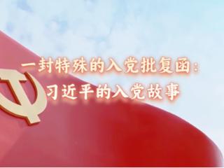 追光的你丨一封特殊的入党批复函：习近平的入党故事
