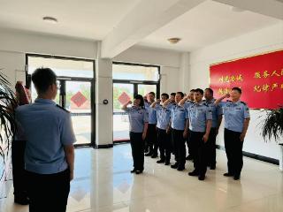 灌云县公安局组织开展“迎七一 强党性 守初心”主题党日活动