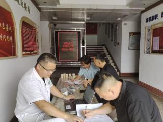 成武县交通运输局开展“热血汇聚庆七一，奉献爱心显担当”献血活动