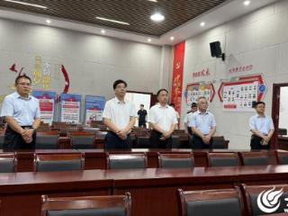 聂元科巡听菏泽市委社会工作部理论学习中心组学习并讲专题党课
