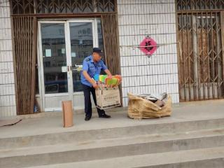 【社会主义核心价值观“三个融入”】济南市莱芜区方下街道开展“城管进社区”工作