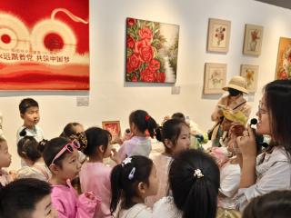 金岭镇在新时代文明实践中开展非遗研学活动“美”出新高度