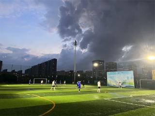 2025年第二届“揽秀集团杯”七人制足球赛开赛