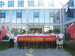 合肥市轨道交通线网控制及应急救援指挥中心项目开展“党建联建促发展，清风护航筑廉堤”党建联建活动