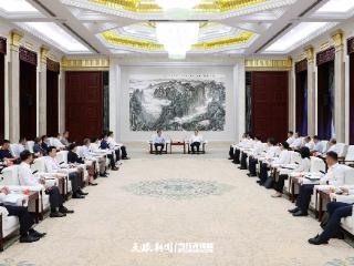 徐麟会见上海工商联数字经济商会企业家一行
