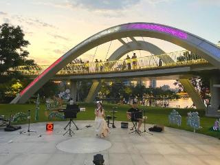 乐动濠河，夏夜未央|崇川区“街角邂逅艺术”体育公园站首场活动开演