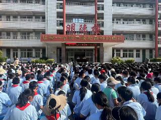 莒南县壮岗镇中心小学开展暑假前法制宣讲活动