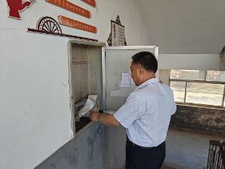 莒南县石莲子中学开展暑假前安全大排查