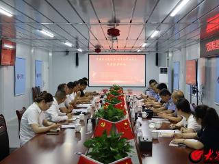 党建联建聚合力 携手共筑安全线——中国水电十一局5号线维保中心02工区项目部联合多部门开展党建联建活动