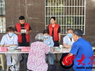鄄城县中医医院与古泉社区携手开展“党建引领健康行”主题义诊活动