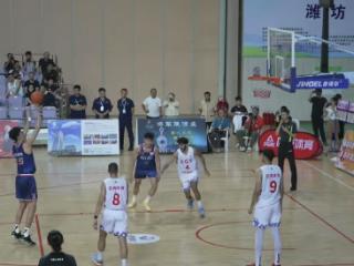 山东男篮热身赛85：75埃及国家队，陈培东回家作战获15分
