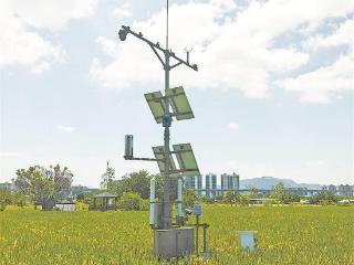 首批高标准农田智能气象观测站海沧同安上岗