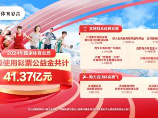 41.37亿元彩票公益金：赋能体育强国 绘就惠民新景