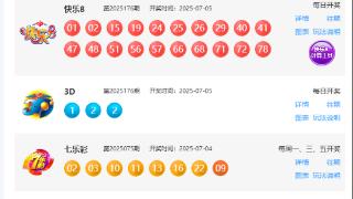 7月5日福彩中奖号码(图1)