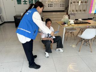 安居街道豪德园区开展“全民反诈，你我同行”文明实践活动