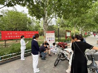 梁山县中医院开展静脉曲张防治科普活动