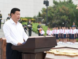 习语｜中国人民将坚定不移捍卫用鲜血和生命写下的历史