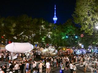 吉镜头丨夜游新民大街 解锁城市新体验