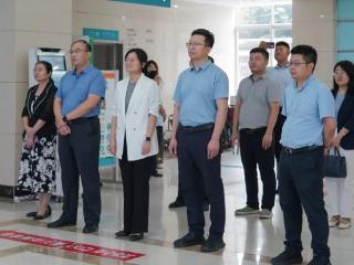 省医保基金稽核中心来泰安市第一人民医院调研医保智能场景监控工作