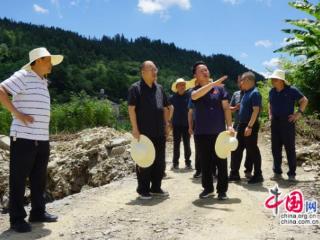 湘西州政协到大安乡调研灾后重建和乡村振兴工作
