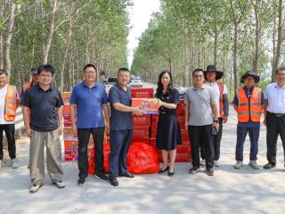 战高温 抢进度——东海公路重点工程进度“再刷新”
