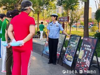 晨光课堂护平安！东明交警为银发族织密出行“安全网”