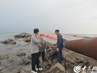 钓友突遇大风被困 东营海警紧急救助