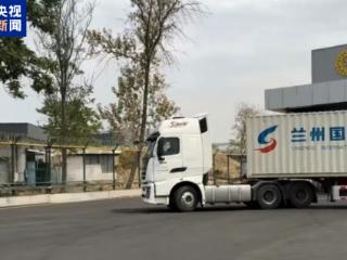 全程3600公里历时7天 甘肃首次完成中-哈-乌国际道路运输任务