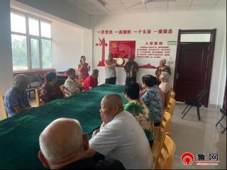 德州天衢新区抬头寺镇开展“红色文化润心田 三句半里倡新风”活动