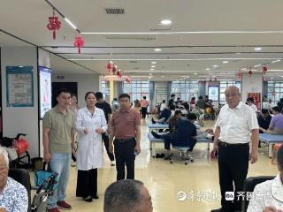 济南市历下区人民医院到滕州市康复医院参观交流