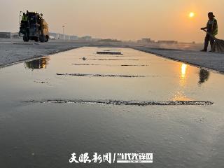 160分钟！贵州磷美新材料高效完成哈尔滨机场跑道“微创手术”