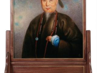 《林则徐》主题肖像作品举行全球首“绣”发布仪式