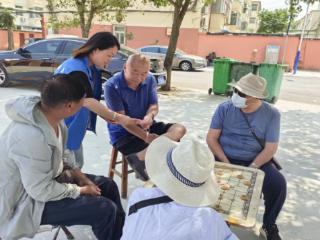 济阳街道电苑社区开展织密网络安全宣传活动
