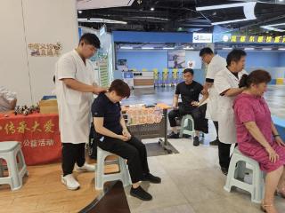 仙营街道仙北社区开展“中医生活化”主题义诊活动