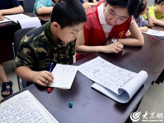 你上班我带娃！德州天衢新区宋官屯街道十二里庄社区夏令营正式开课