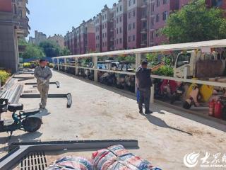 潍坊市寒亭区寒亭街道：加装“小车棚”守护“大民生