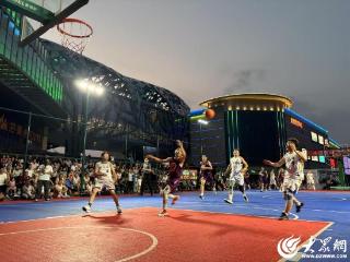 潍坊潍城：篮球联赛点燃夏日激情
