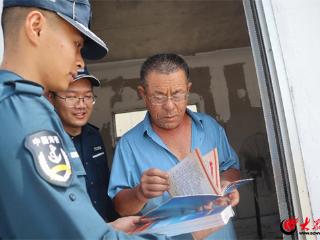 潍坊海警局寿光工作站开展95110海上报警服务平台开通六周年宣传活动