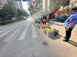 济南市中区十六里河：维护交通秩序，消除道路隐患