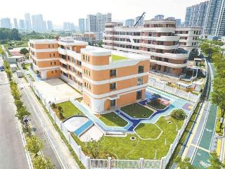 马銮湾新城西园幼儿园完工 将提供360个学位